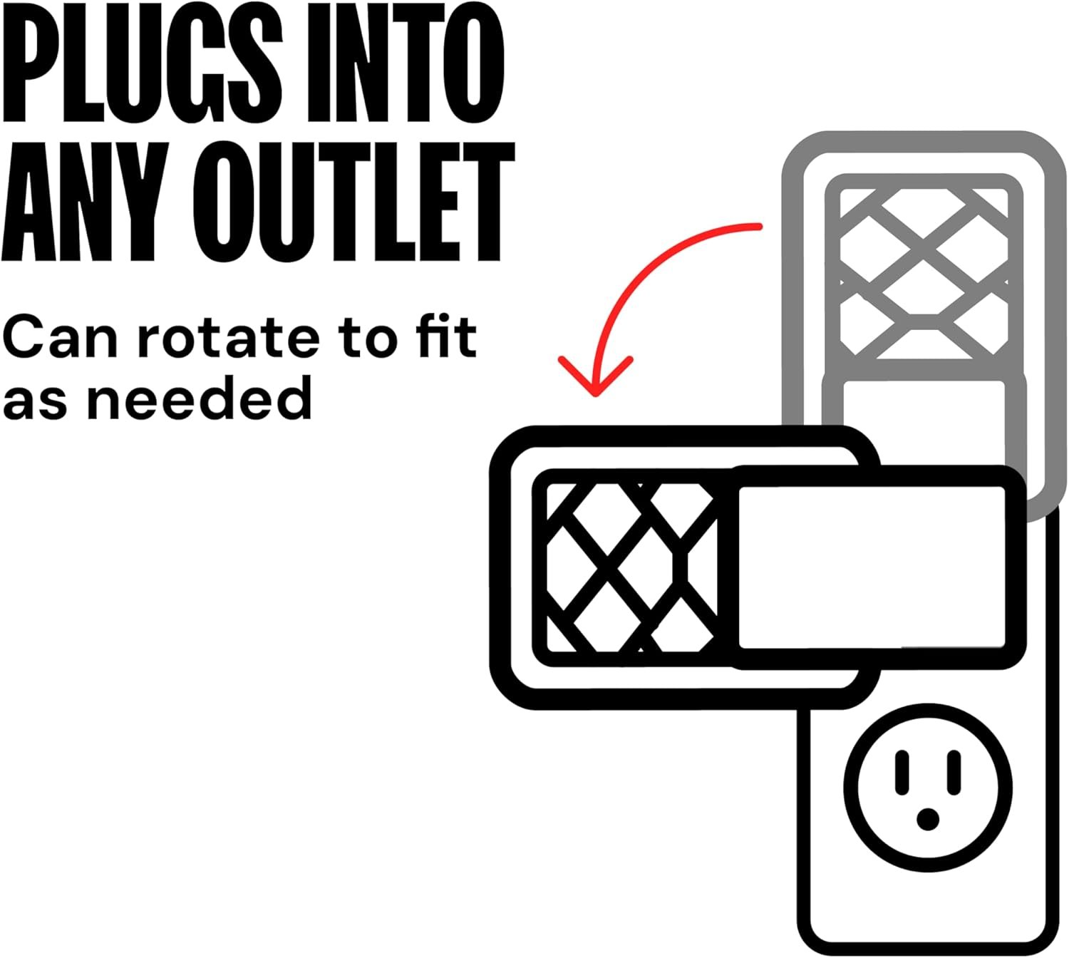 Dynatrap DT3007 Indoor Plug-in Fly Trap for Flies, Fruit Flies, Moths, Gnats, and Other Flying Insects - 1 Black Device + 2 Glue Cards - Image 10