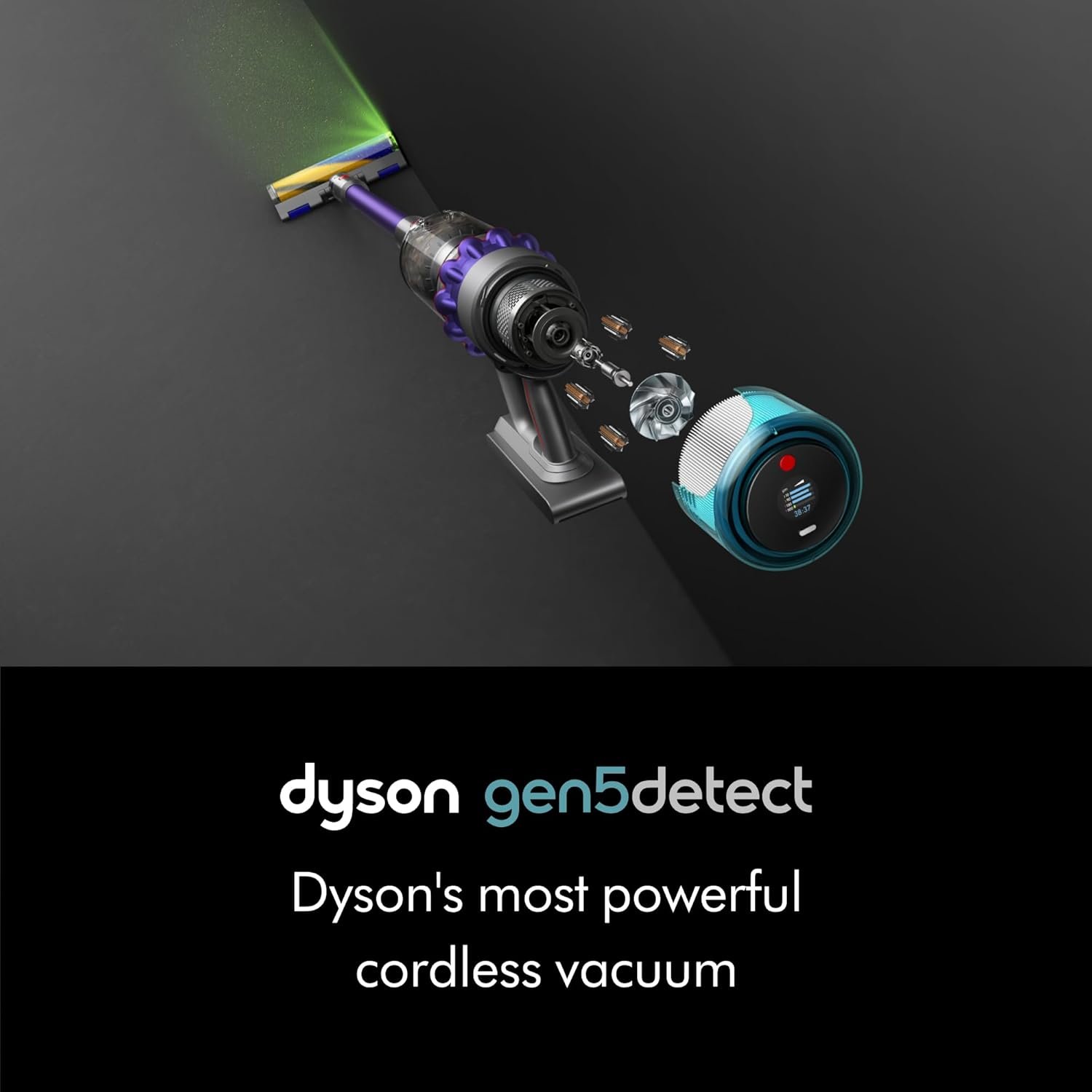 Dyson Gen5detect Cordless Vacuum Cleaner, Purple/Purple, Large - Image 3
