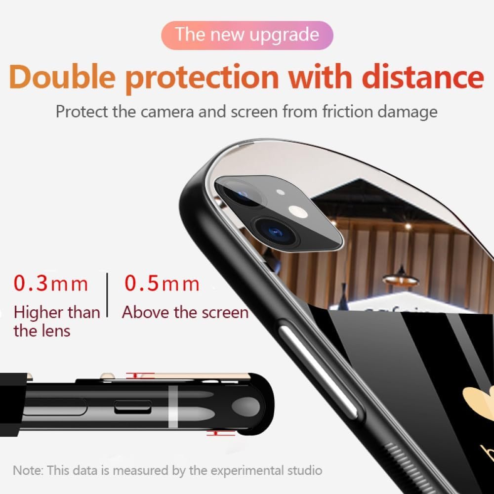 Luxury Cute Oval Heart-Shaped Tempered Glass Phone Case for iPhone 15 14 13 12 11 Pro Max XS X SE 8 7 Plus Mirror Lanyard Cover,red,for iPhone 15ProMax - Image 7