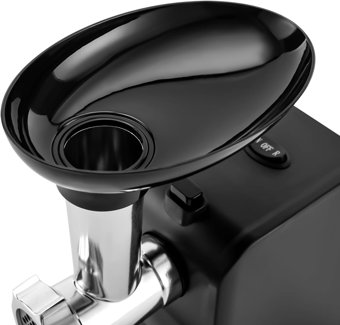 CNCEST Electric Meat Grinder,Electric Grinder 1000W For Meat with Attachments Sausage Maker,Stainless Steel Juicer,3 Grinding Plates Meat Grinder for Home Kitchen (black) - Image 6