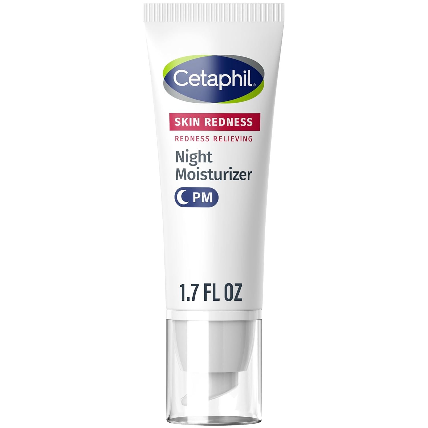 CETAPHIL Night Cream, Redness Relieving Night Moisturizer for Face, 1.7 fl oz, For Dry, Redness-Prone Skin, Hypoallergenic, Fragrance Free - Image 2