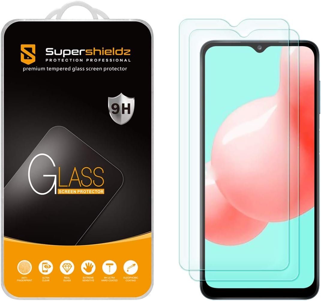 Supershieldz (2 Pack) Designed for Samsung Galaxy A32 5G Tempered Glass Screen Protector, Anti Scratch, Bubble Free - Image 2
