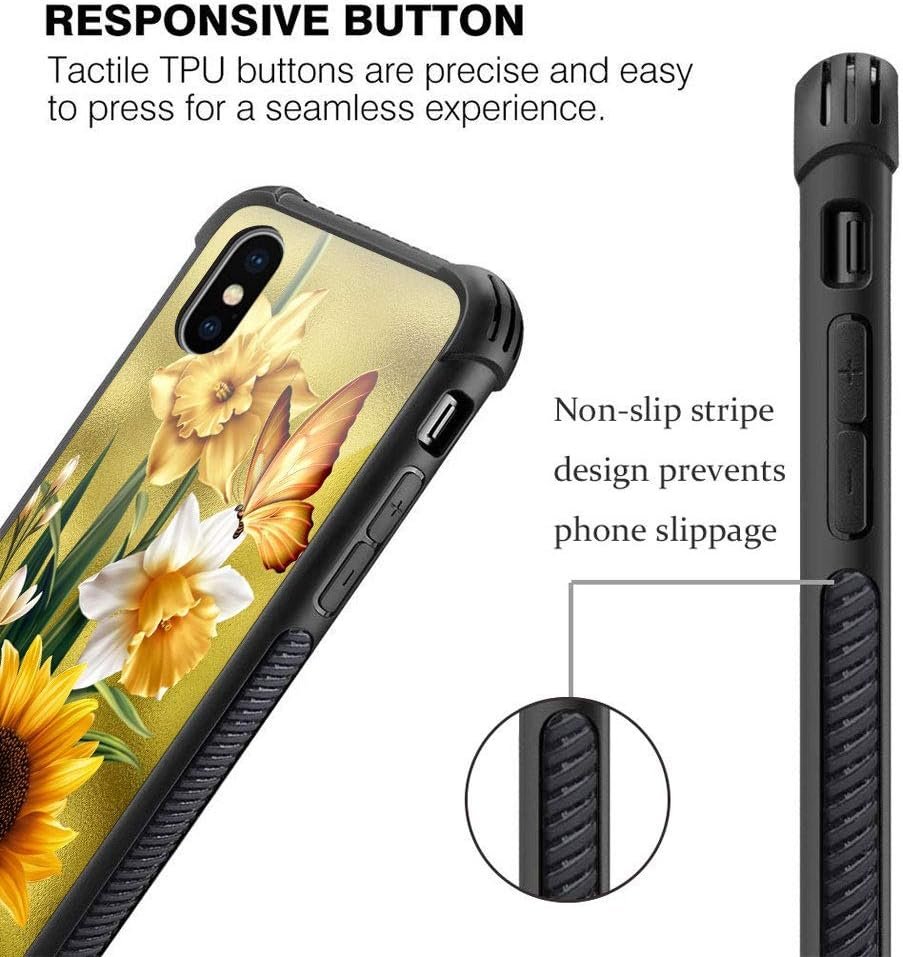 TnXee Case Compatible with iPhone 13 Mini Case, Leopard Print Pattern Design iPhone 13 Mini Cases for Girls Women, Shockproof Anti-Scratch Case for - Image 4