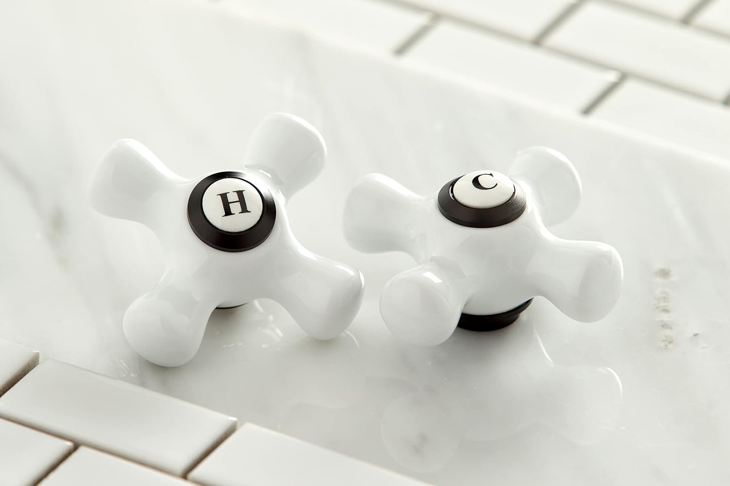 Kingston Brass KS1275PXBS Heritage Bridge Kitchen Faucet, 8-3/4", Oil Rubbed Bronze - Image 3