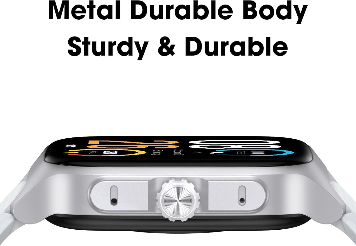 Smart Watch Classic Style for Men, Metal Watch, 14 Days Battery Heart Rate Step Tracker No App/Phone Required, 10 Meters Waterproof, Bluetooth Call(Answer/Dial Calls), 1.85'' AMOLED Display - Image 7