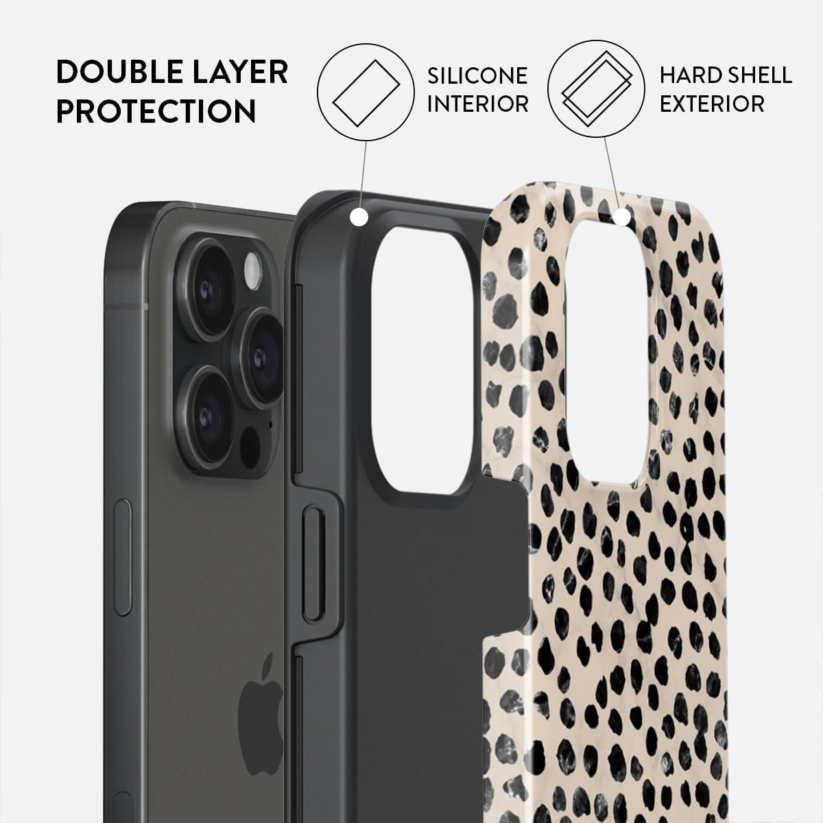 BURGA Case for iPhone 15 Pro Max - Max Protective, Cute, Aesthetic, Trendy, Pattern Phone Cover, Fall Collection - fits Apple iPhone 15 Pro Max Case, Cobertor para iPhone15 ProMax Cases - Image 3