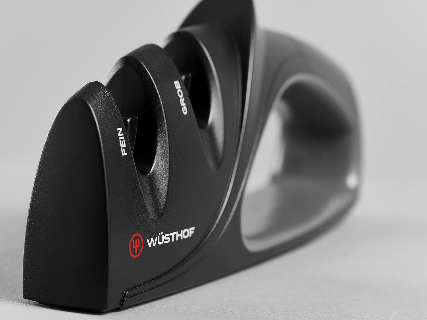 WÜSTHOF 2-Stage Hand-Held Sharpener, Black - Image 5