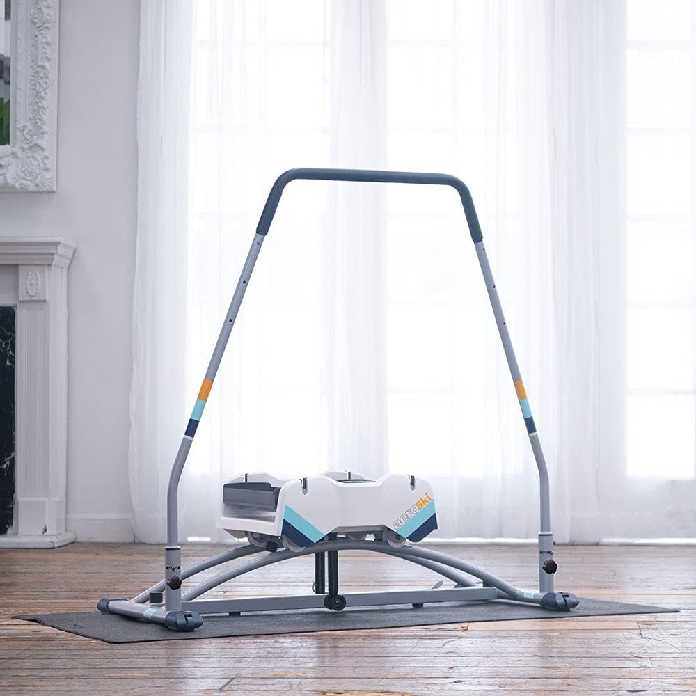 Aeroski Fitness Mat - Lightweight, Multi-Surface, Anti-Slip Exercise Equipment Mat Protects Your Floors and Machines - Image 4