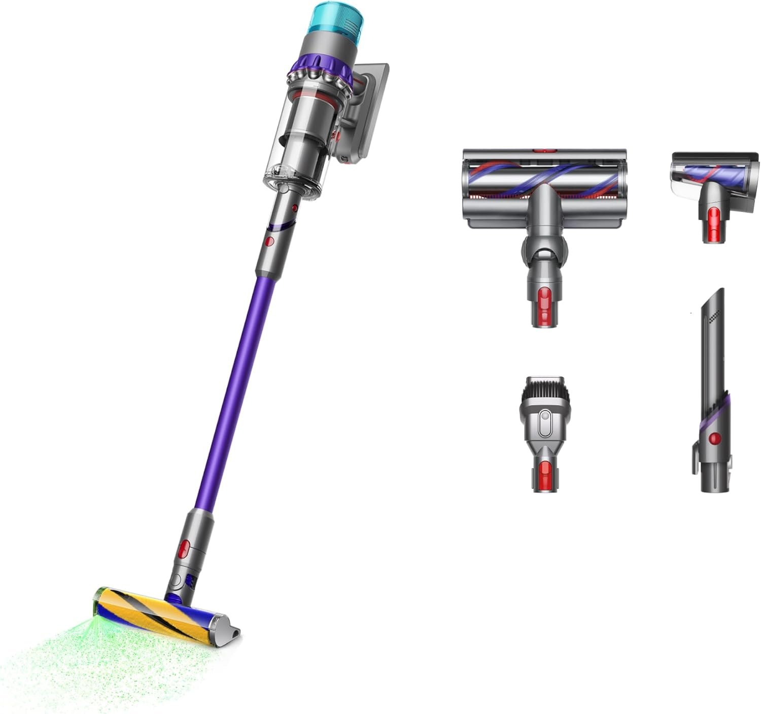 Dyson Gen5detect Cordless Vacuum Cleaner, Purple/Purple, Large - Image 2