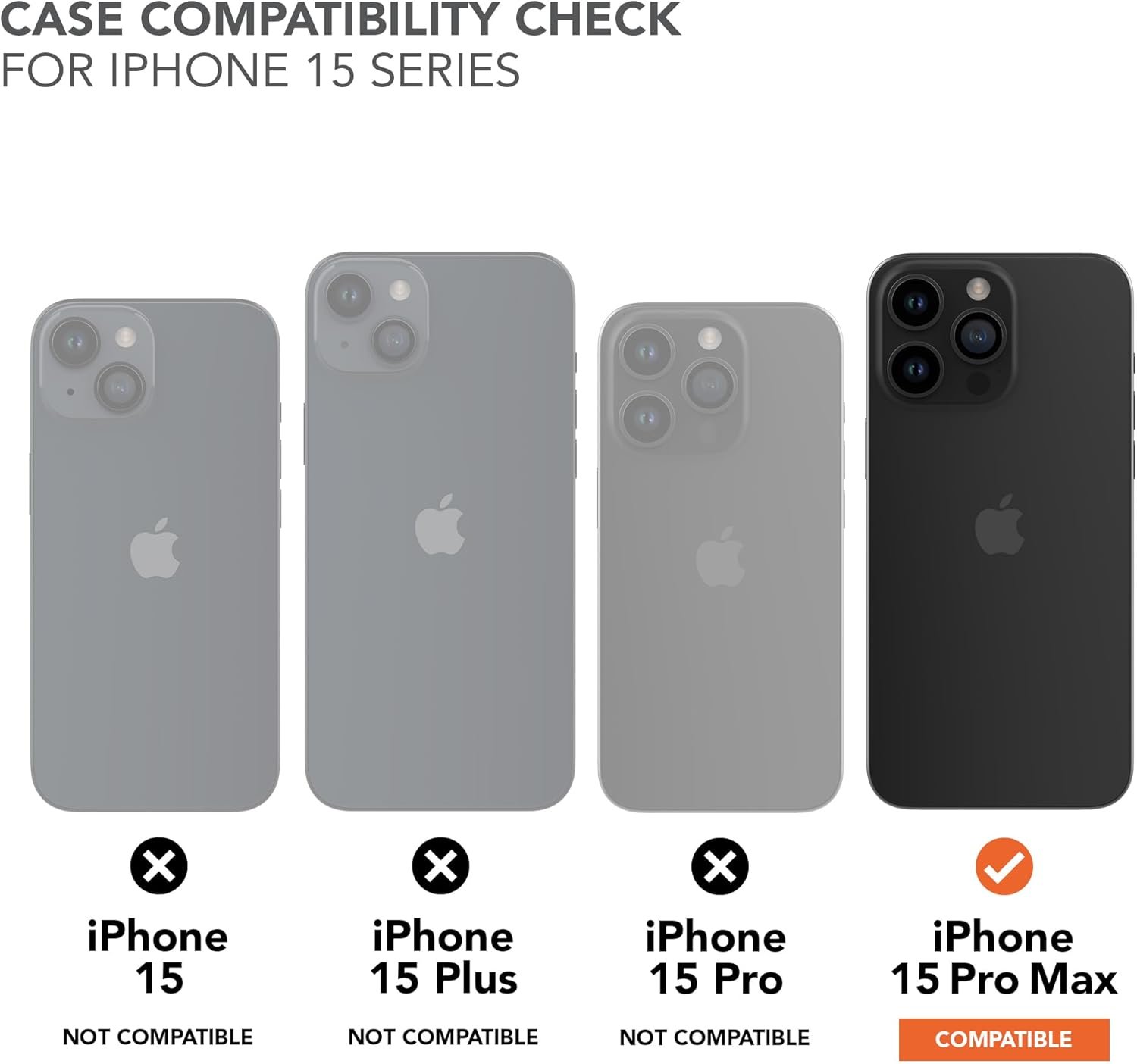 Rokform - iPhone 15 Pro Max Case, Rugged Series, Magnetic 15 Pro Max Cover with RokLock Twist Lock, Drop Tested Armor (Black) - Image 10