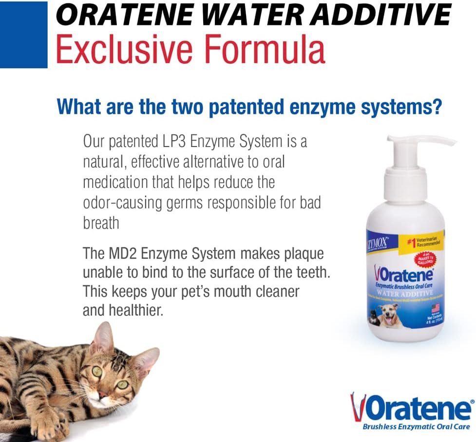 Zymox Oratene Enzymatic Brushless Oral Care Water Additive, 4oz - Image 7