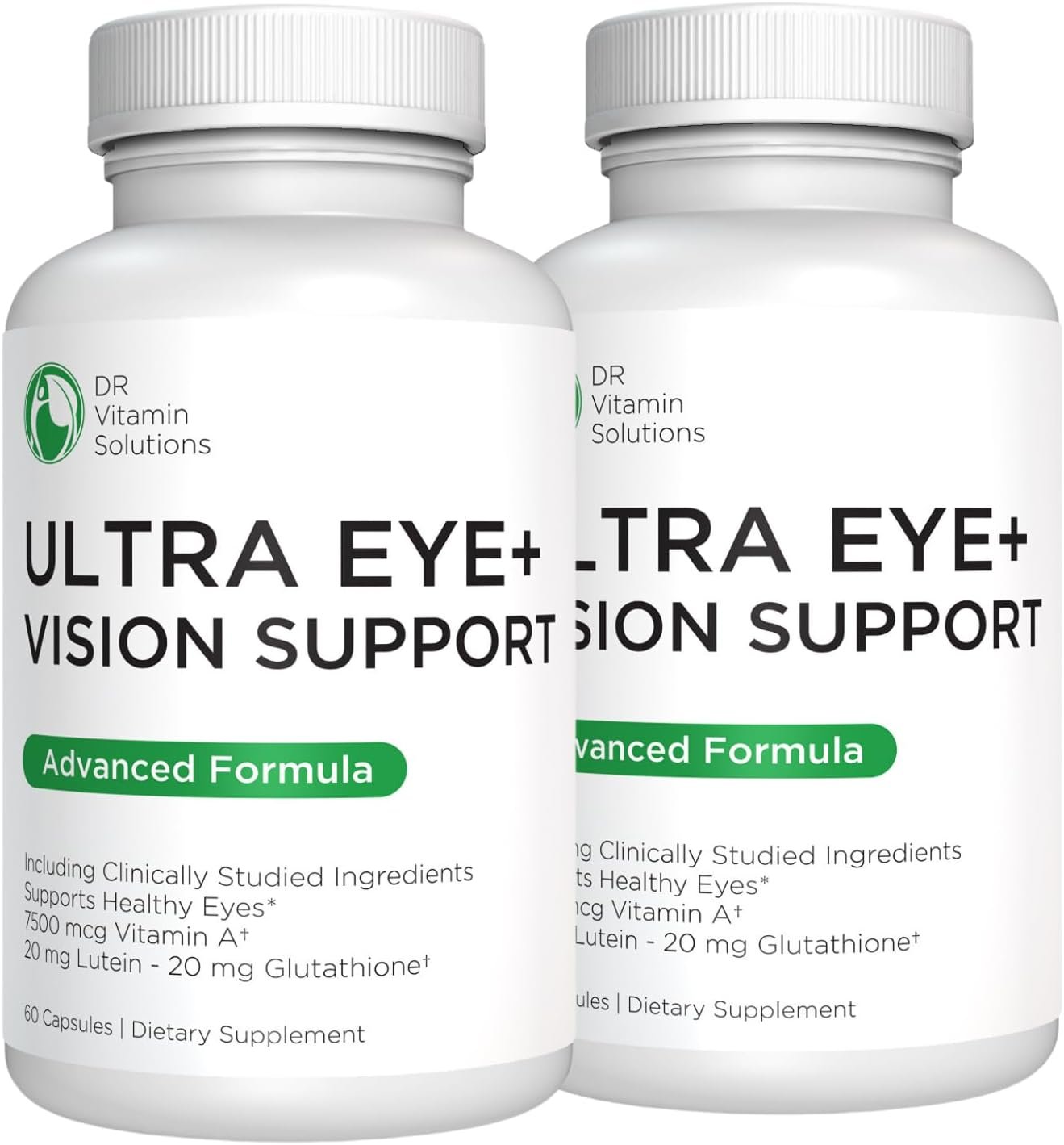 Vision Support Eye Vitamins for Macular Health |2 Pack Supplements w/Lutein, Vitamin A & Bilberry | Areds 2 Formula for Red & Dry Eyes & Macular Degeneration for Adults |120 Ct - Image 2