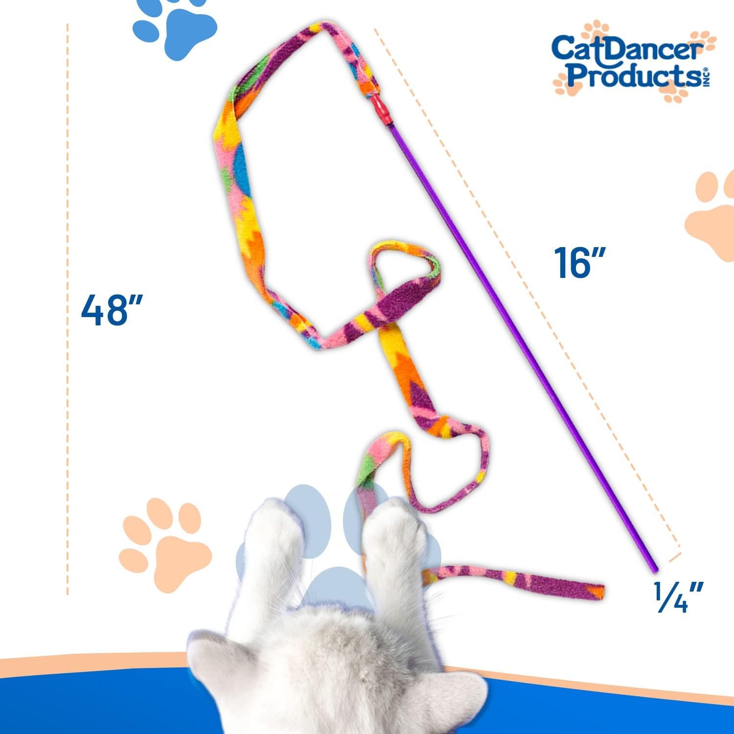 Cat Dancer Products Charmer Interactive Cat Toy - Image 4