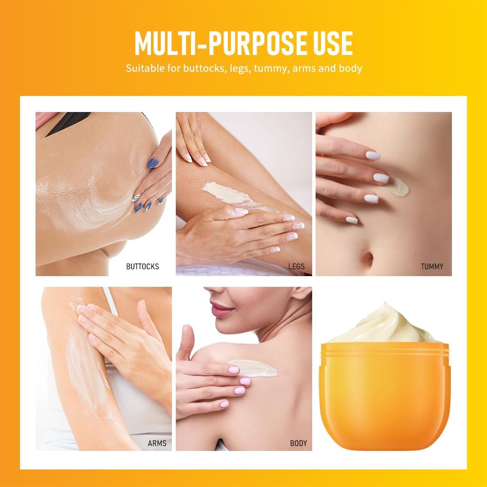 250ML Ultra-large Capacity Boby Bum Cream, Firms Skin And Tightens Buttocks,Deeply Moisturizing, Vanilla Pistachio Scent bum Cream,Moisturizing Body Cream - Image 4