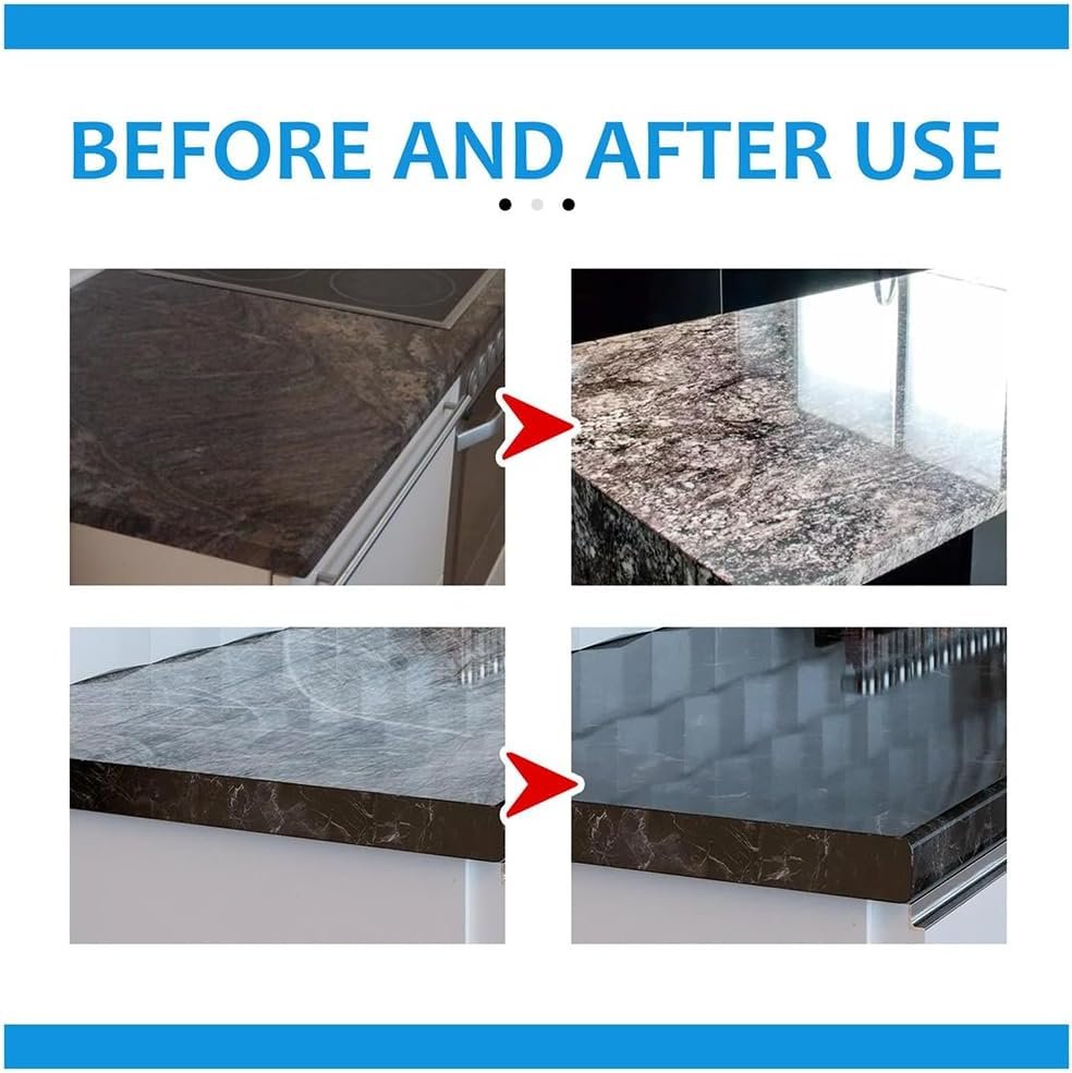 Stone Stain Remover Cleaner, Stone Crystal Plating Agent, Marble Cleaner Stain Remover, Stubborn Stains Cleaner, All Purpose Marble Cleaner and Polish (1pcs) - Image 7