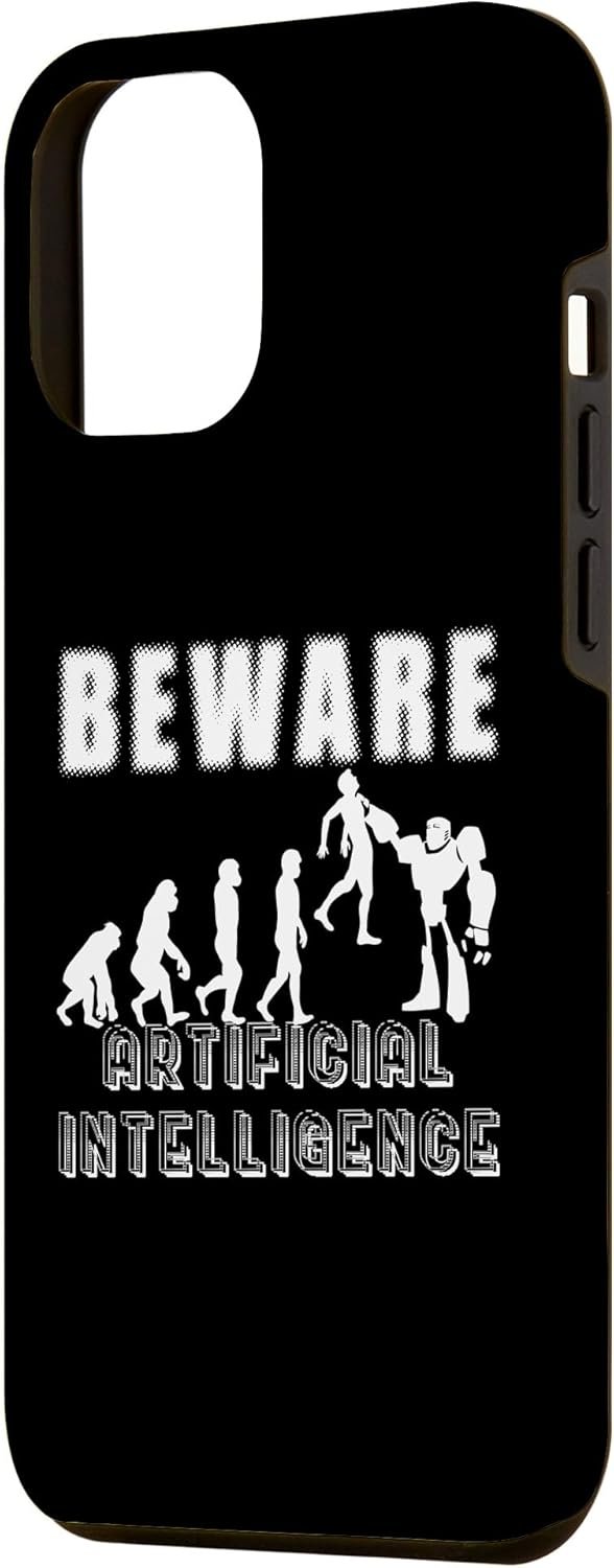 iPhone 14 Plus Beware Artificial Intelligence | Robot | Evolution AI Case - Image 3