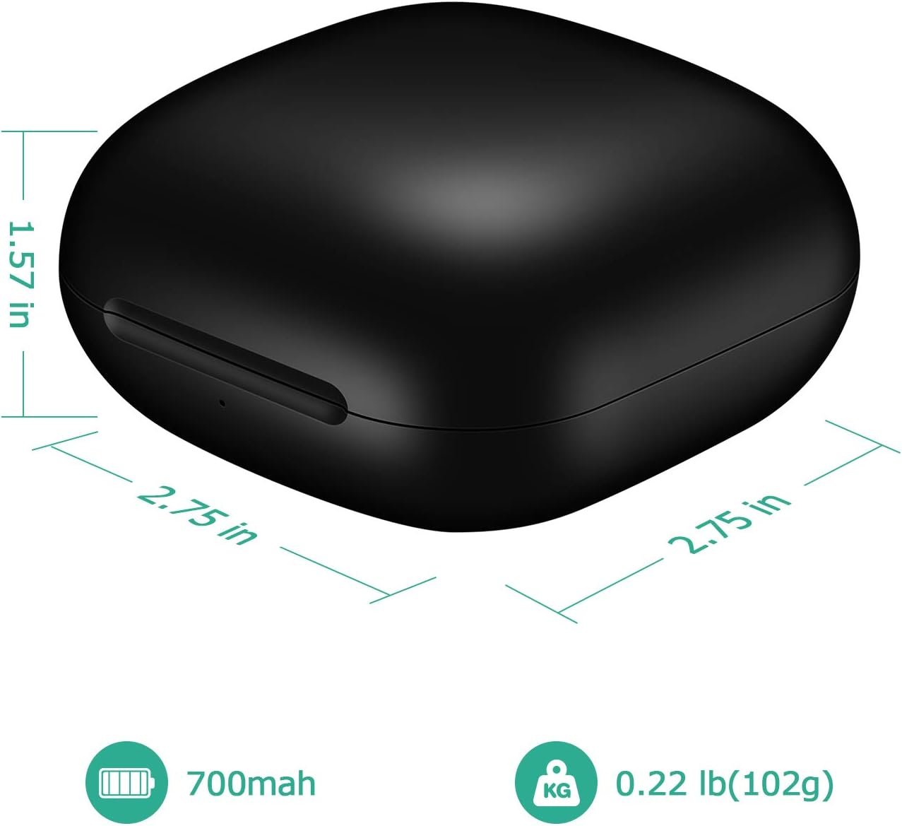 Jinstyles Charging Case Replacement Compatible with Powerbeats Pro Charger with Bluetooth Pairing Sync Button & 700mAh Built-in Battery (Not Include Power Beats Earbuds) - Image 6