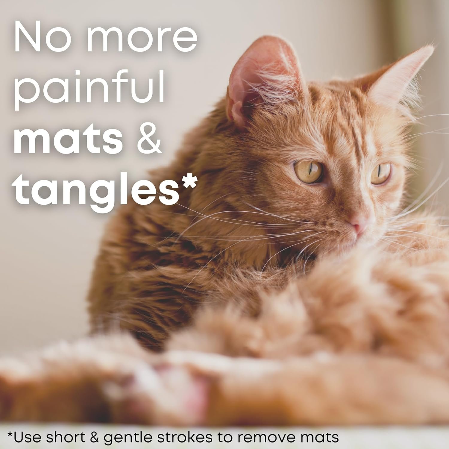 Dematting and Deshedding Comb for Dogs and Cats Grooming Tool - Mat Remover - Safe Detangler for Matted Fur Hair - Double Sided Undercoat Deshedder Brush - Image 4