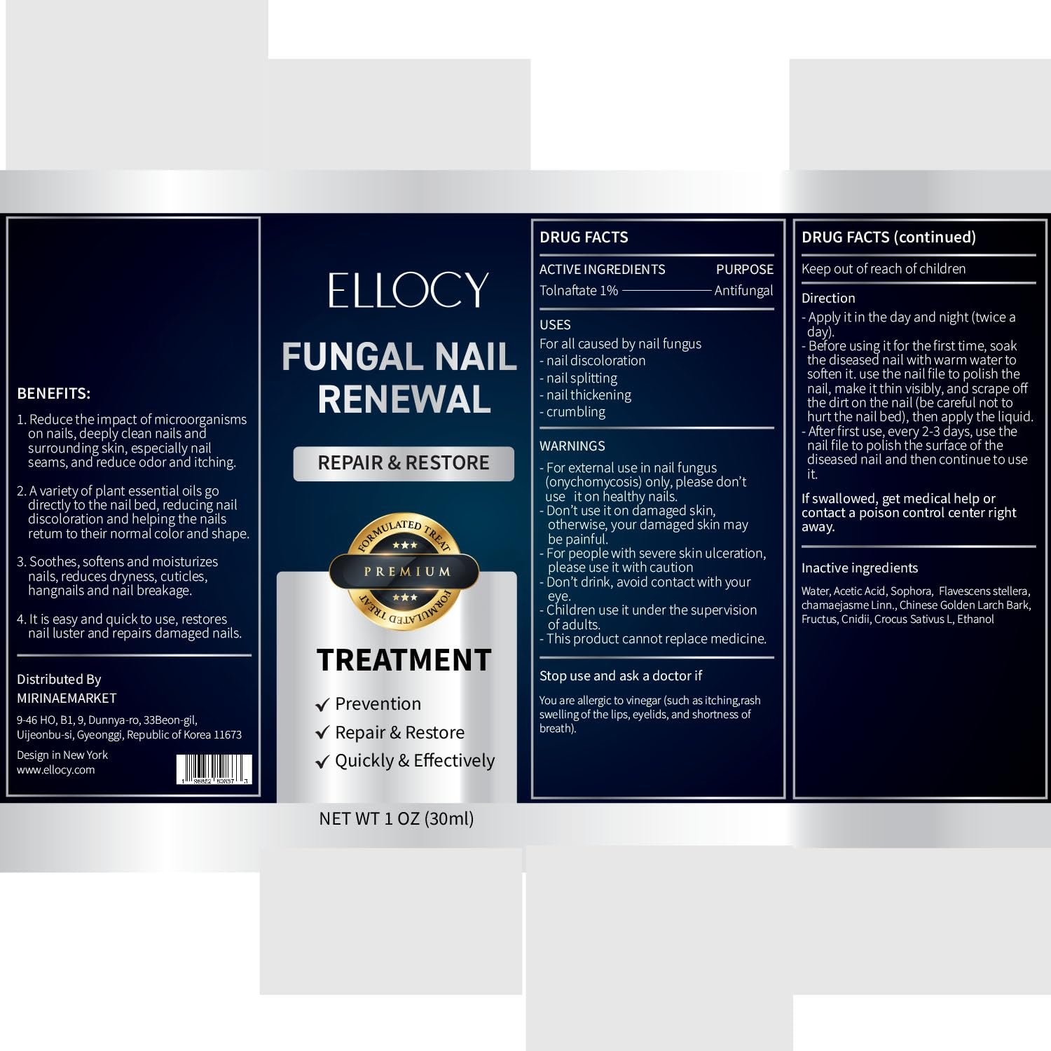 Toenail Fungus Treatment Extra Strength: Repair Damaged Toenail and Fingernail Fungus Treatment - Nail Repair Liquid 30ml - Image 9