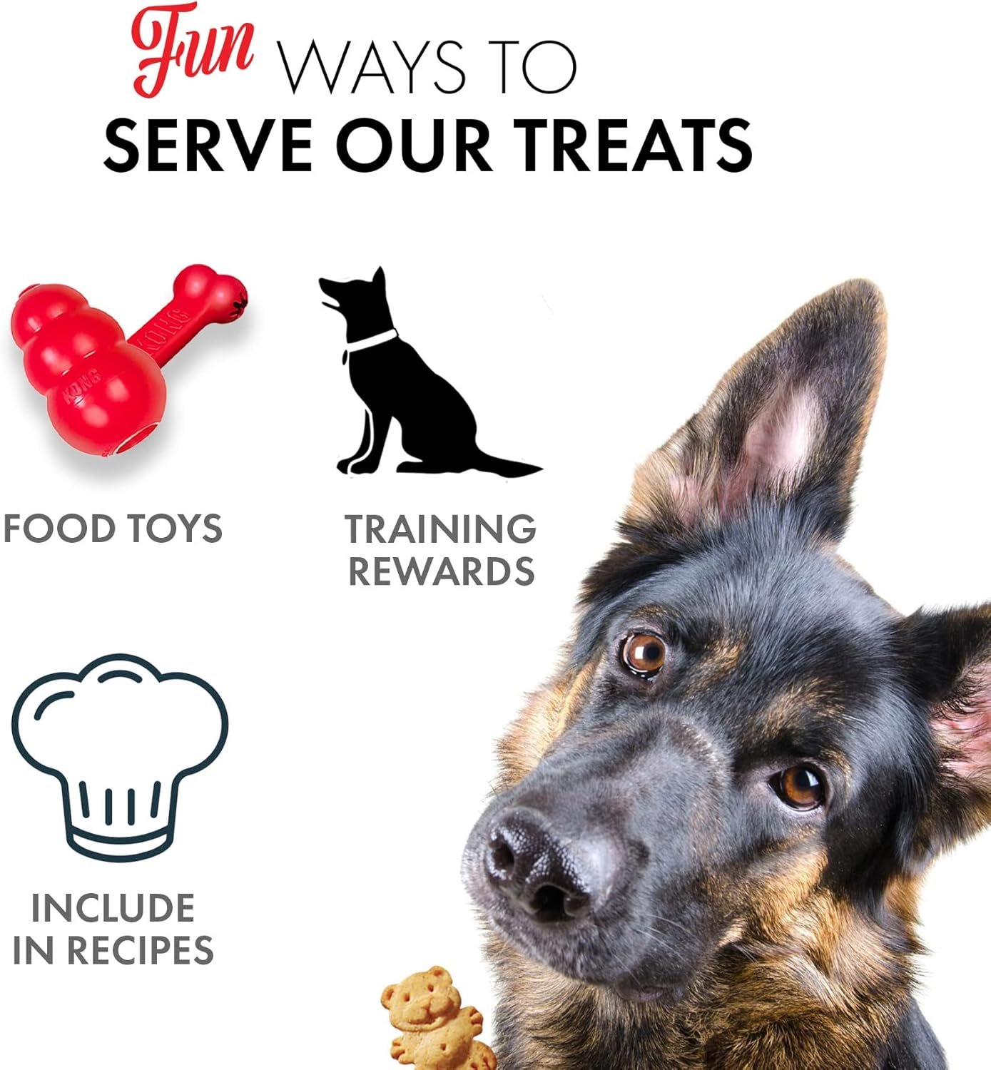 Grandma Lucy's Organic Oven Baked Dog Treats - Blueberry, 14 oz - Image 6