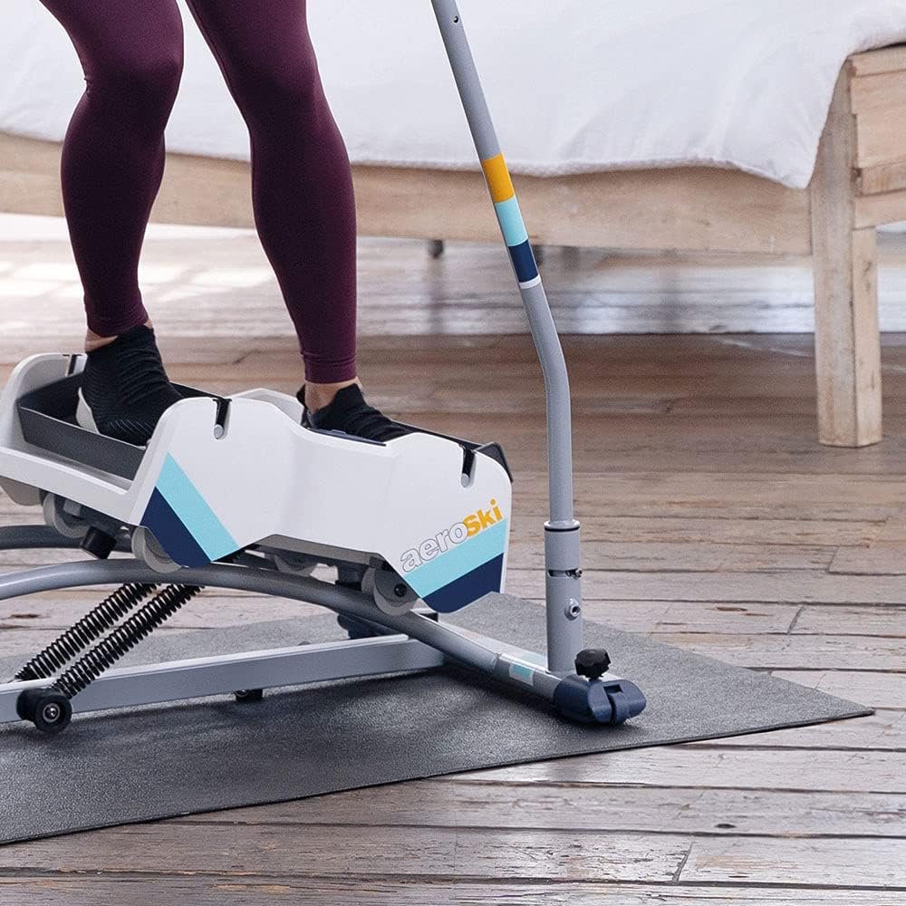 Aeroski Fitness Mat - Lightweight, Multi-Surface, Anti-Slip Exercise Equipment Mat Protects Your Floors and Machines - Image 5