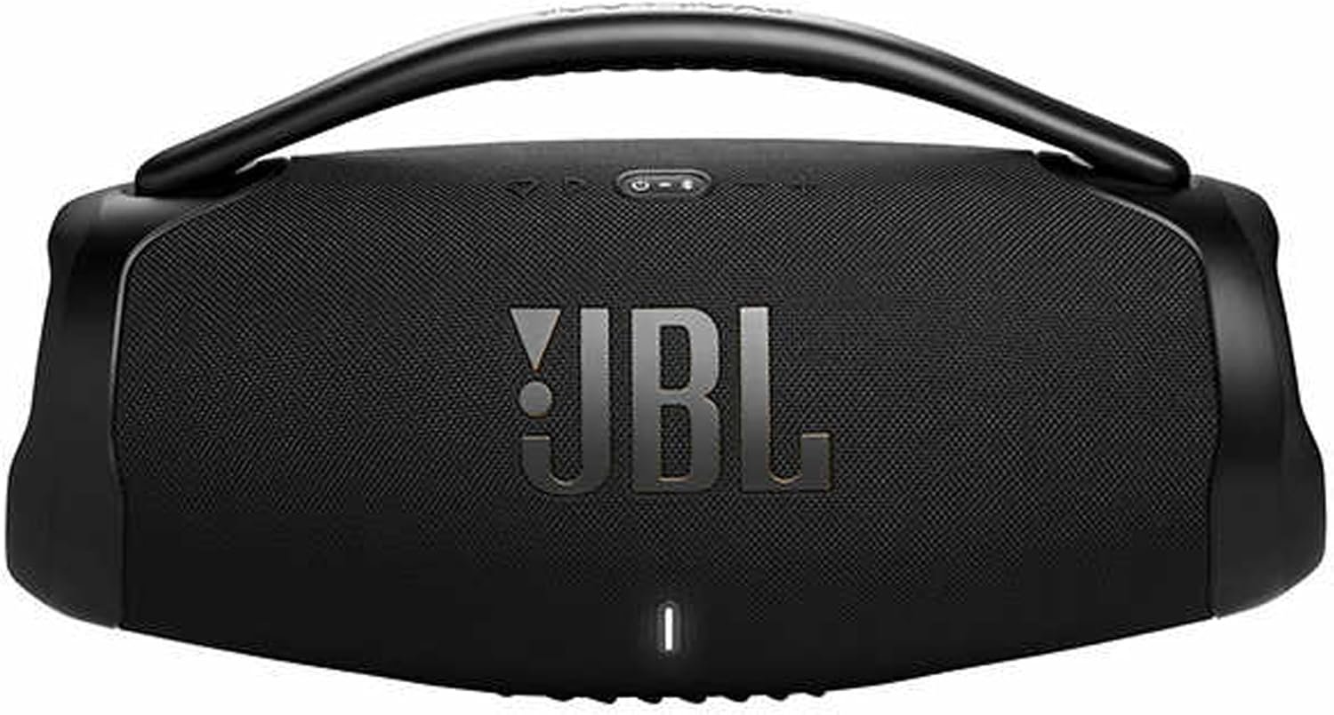 JBL Boombox 3 WiFi Wireless Bluetooth Streaming Portable Speaker, Black - IP67 Dustproof and Waterproof Airplay Alexa PartyProof HD 3D Sound (Renewed) - Image 5