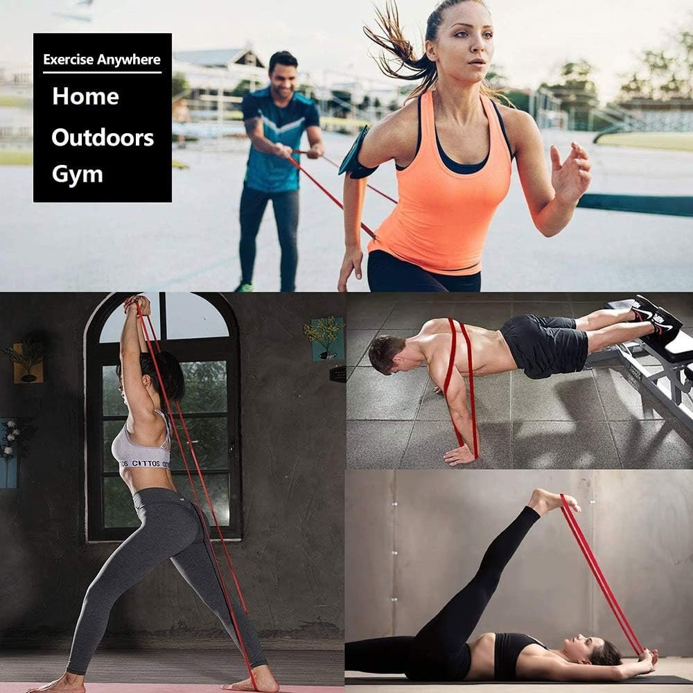 Pull-Up Bands Resistance-Bands Exercise-Bands - Pull up Assistance Bands Workout Bands Resistance for Women Long Resistance Bands Resistance Loop Bands Perfect for Gym Home - Image 5