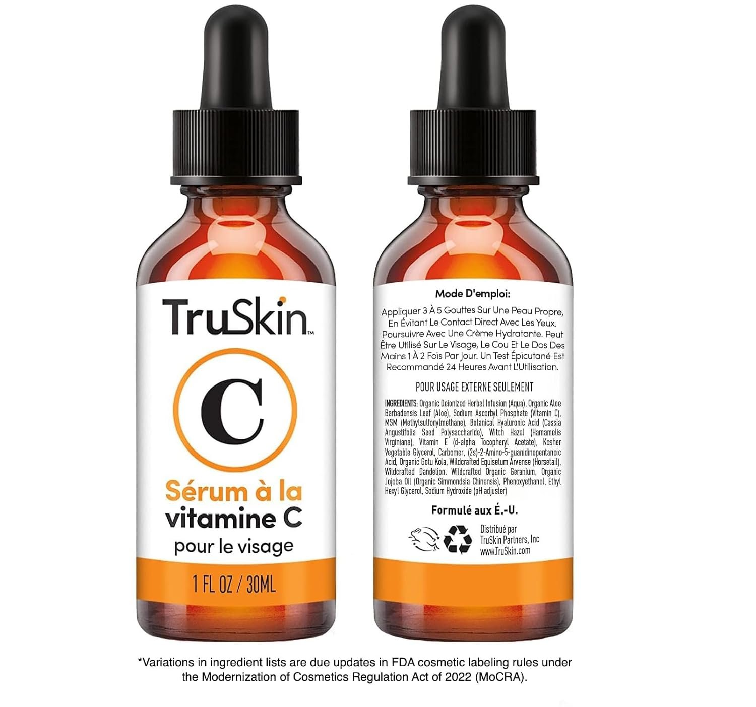 TruSkin Vitamin C Serum – Anti Aging Facial Serum with Vitamin C, Hyaluronic Acid, Vitamin E & More – Brightening Serum for Dark Spots, Even Skin Tone, Eye Area, Fine Lines & Wrinkles, 1 Fl Oz - Image 9