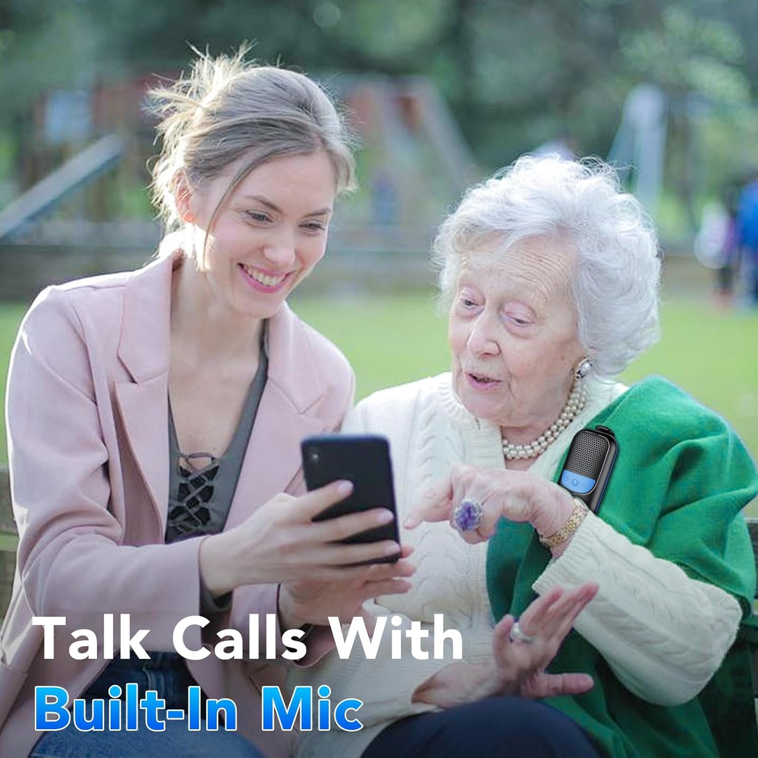 Small Bluetooth Speaker, Mini Speaker Built-in Mic, Speakers Bluetooth Wireless with 15 Hours Playtime, Hands-Free Call, IP67 Waterproof Portable Speaker for Hiking/Biking, Gifts for Women/Men - Image 5