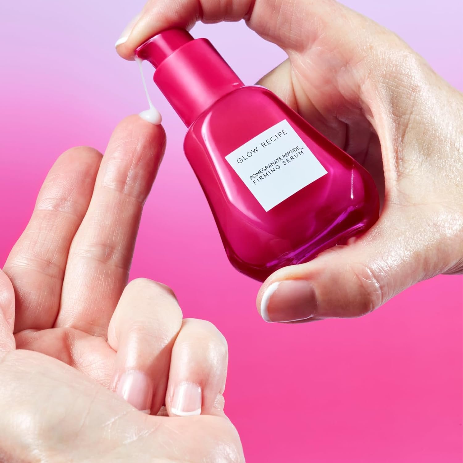 Glow Recipe Pomegranate Copper Peptides Face Serum - Face Firming Peptide Serum for Women & Men with Polypeptides + Hyaluronic Acid - Hydrating & Plumping Facial Serum for Smoothing Fine Lines (30ml) - Image 10