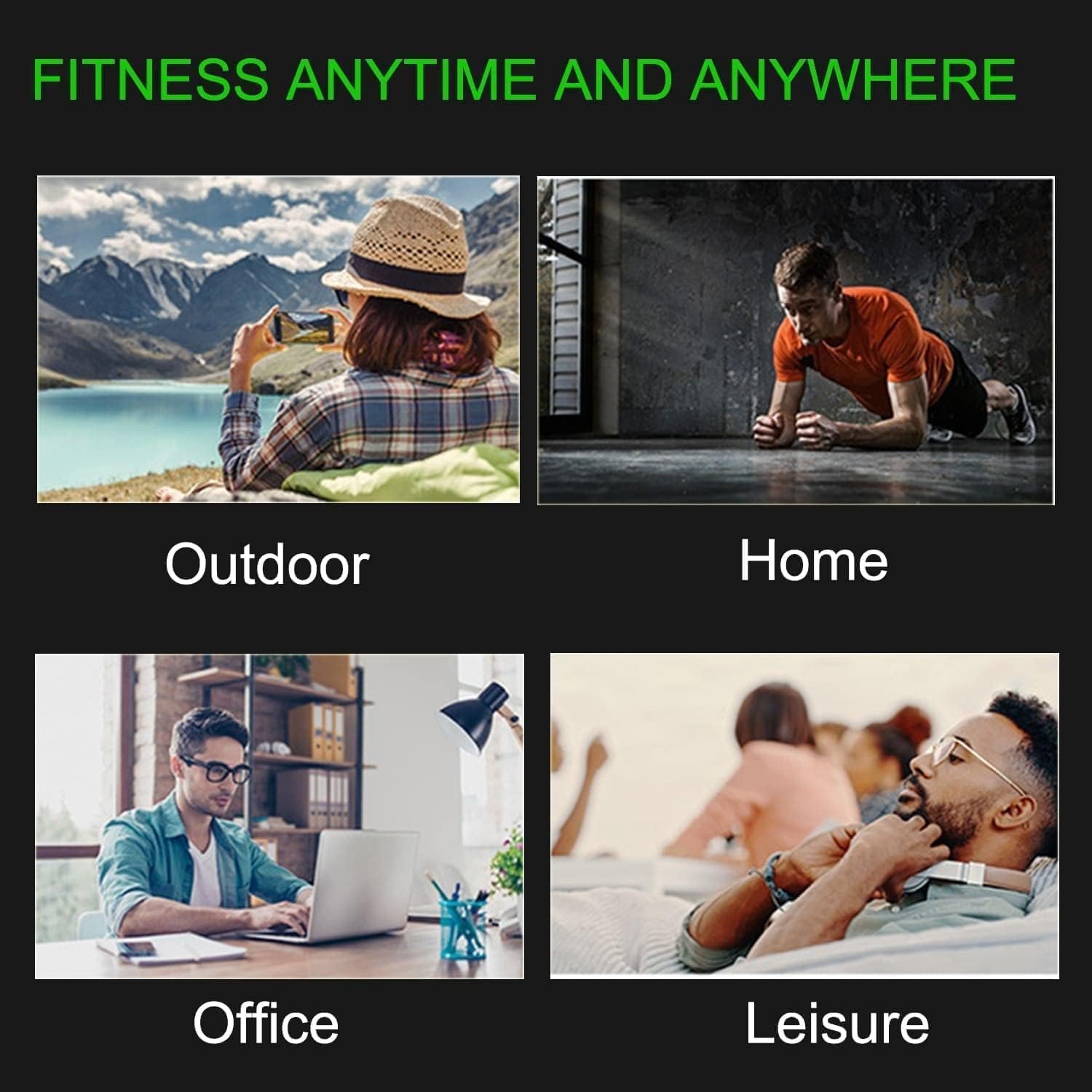 Abdominal Toning Trainer, Abs Workout Equipment, Ab Sport Exercise for Men and Women, Waist Trainer Tummy Green Grey, Large - Image 7