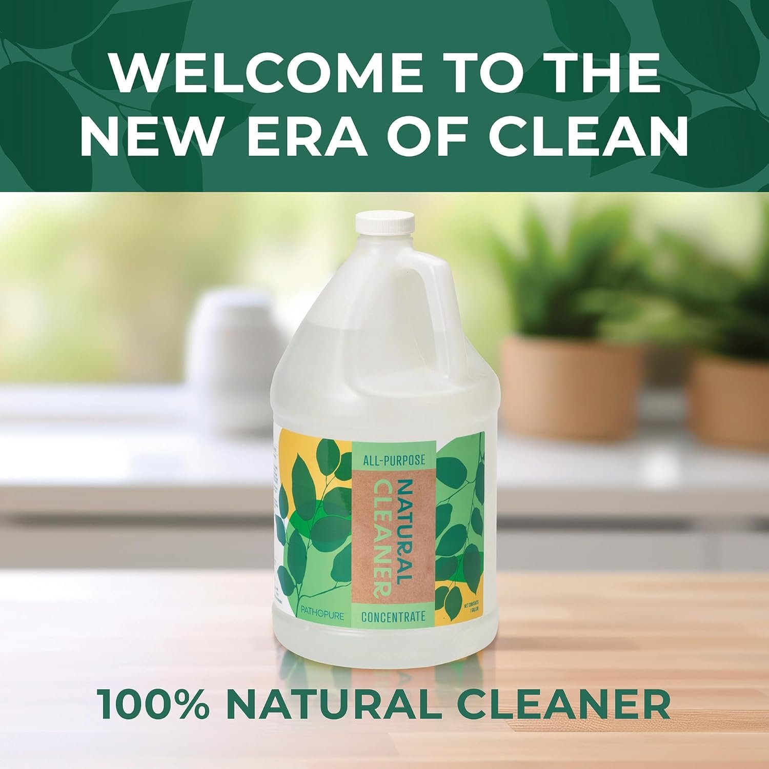 PathoPure Natural All-Purpose Cleaner Concentrate - Unscented, Non-Toxic for Cleaning Kitchen, Bathroom, Glass, Floor, Carpet & Upholstery Stains - 1 Gallon (Makes 64 Bottles) - Image 8