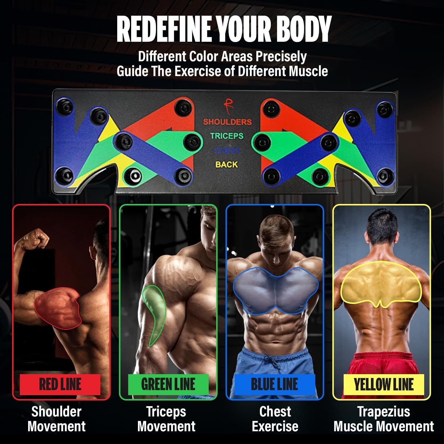 push up board workout equipment pushup board perfect push up push up board for men - Image 4