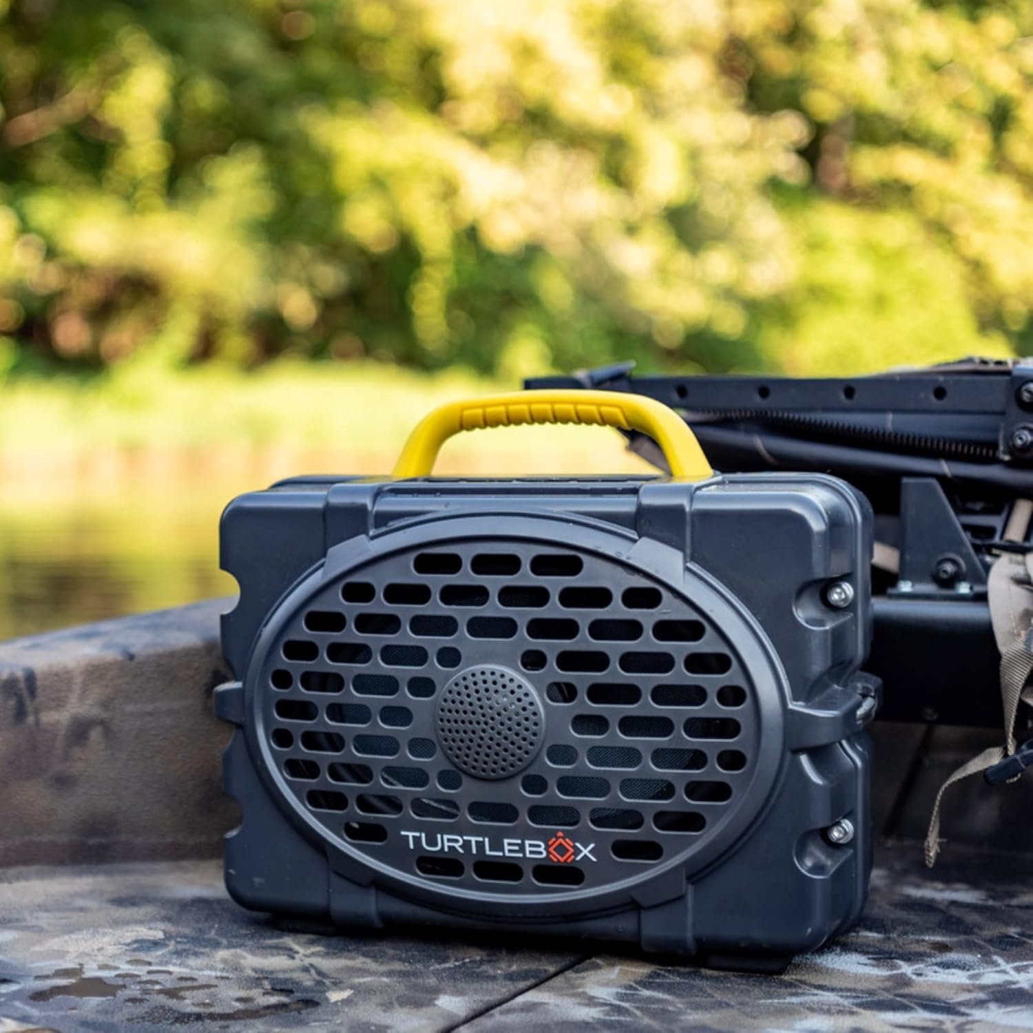 Turtlebox Gen 2: Loud! Outdoor Portable Bluetooth 5.0 Speaker | Rugged, IP67, Waterproof, Impact Resistant & Dustproof (Plays to 120db, Pair 2X for True L-R Stereo), Thunderhead Gray/Camo - Image 10