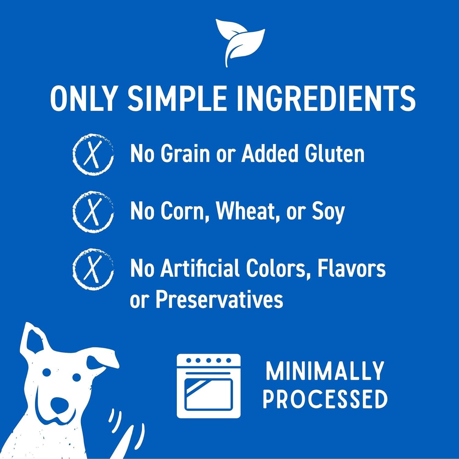 Cloud Star Wag More Bark Less Mini Crunchy Grain Free Dog Treats, Beef, Bacon & Cheese, 7 oz. Pouch - Image 5