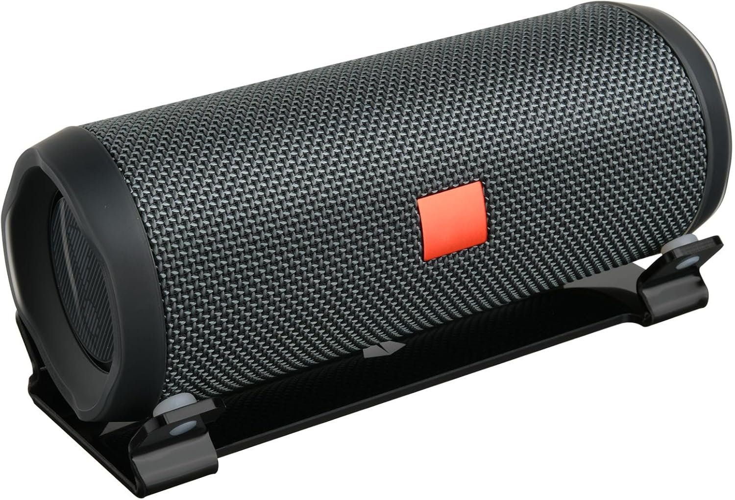 Desktop Stand for JBL Flip 4/FLip 5/Flip 6, TXEsign Acrylic Bluetooth Speaker Stand Holder Desk Display Stand Table Stand Holder for Cylindrical Speakers(Black) - Image 3