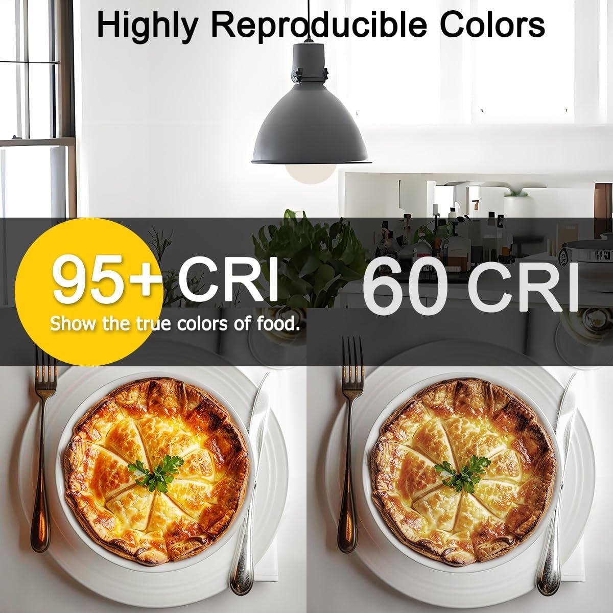 ILC G120 LED Large Globe Light Bulbs 15W, Work with Alexa Required Echo Device, Φ4.72 inch, Color Changing, CCT Color Temprature Turnable 2700K-6000K, CRI>95+, 150W Equivatlent, E26 Base (2 Pack) - Image 5