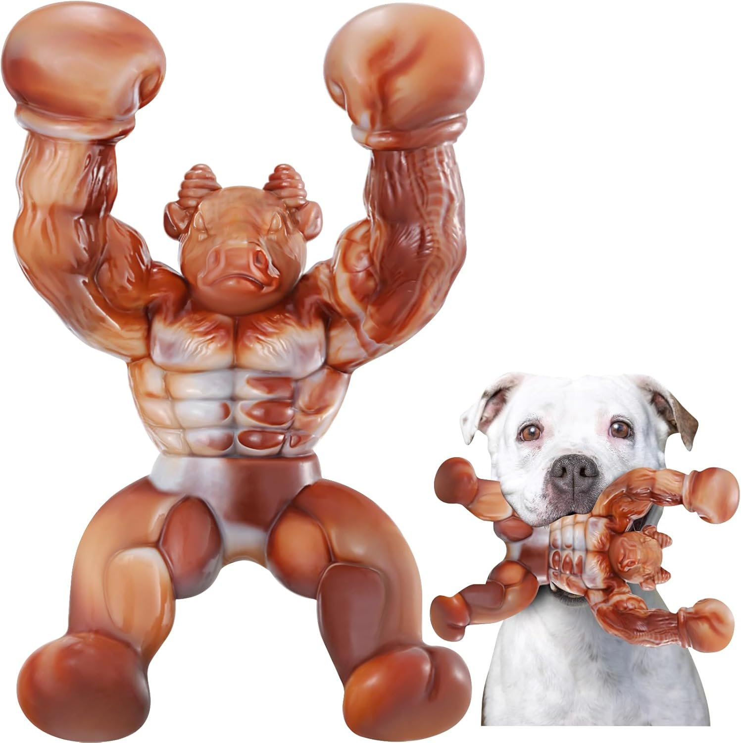 Dog Toys for Aggressive Chewers, Indestructible Dog Toys, Tough Dog Toys for Aggressive Chewers, Dog Toys to Keep Them Busy, Dog Chew Toys for Small/Medium/Large Dogs - Image 2