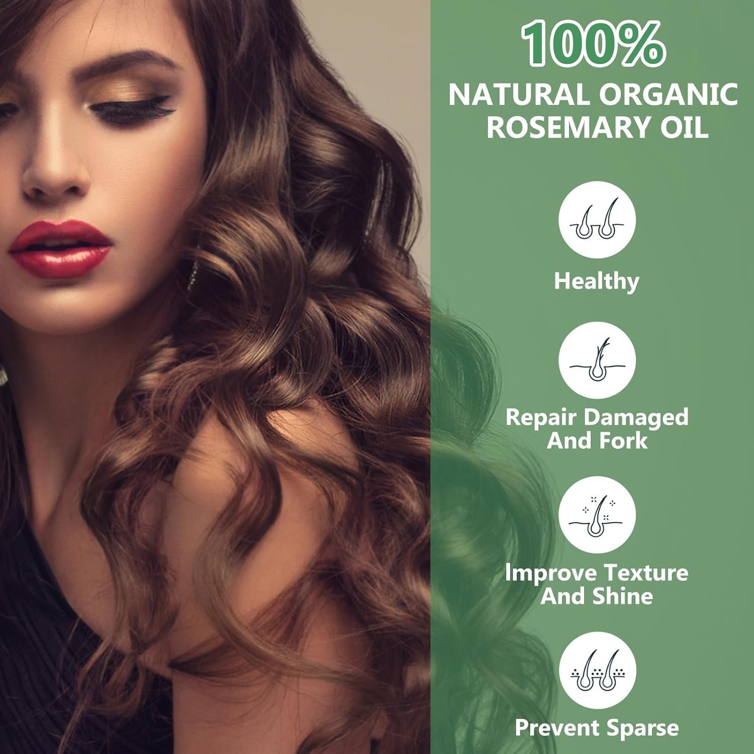Rosemary Oil for Hair Growth,Organic Rosemary Hair Oil for Thin Hair Eyebrows Beard,100% Natural Rosemary Ointment with Batana for Skin Care Body Massage,Men and Women(4.23 Floz/120ml) - Image 4