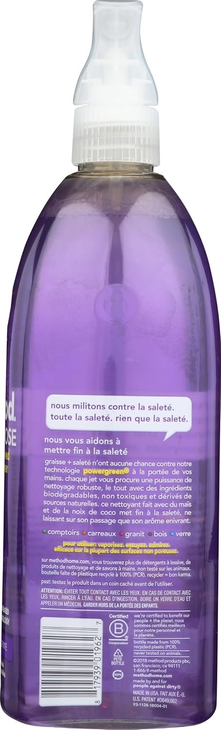 METHOD Lavender All-Purpose Surface Cleaner, 28 FZ - Image 7