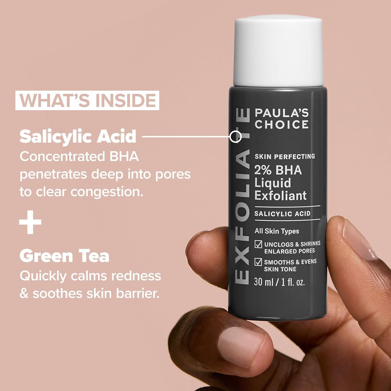 Paula's Choice SKIN PERFECTING 2% BHA Liquid Salicylic Acid Exfoliant-Facial Exfoliant for Blackheads, Enlarged Pores, Wrinkles & Fine Lines - Image 6