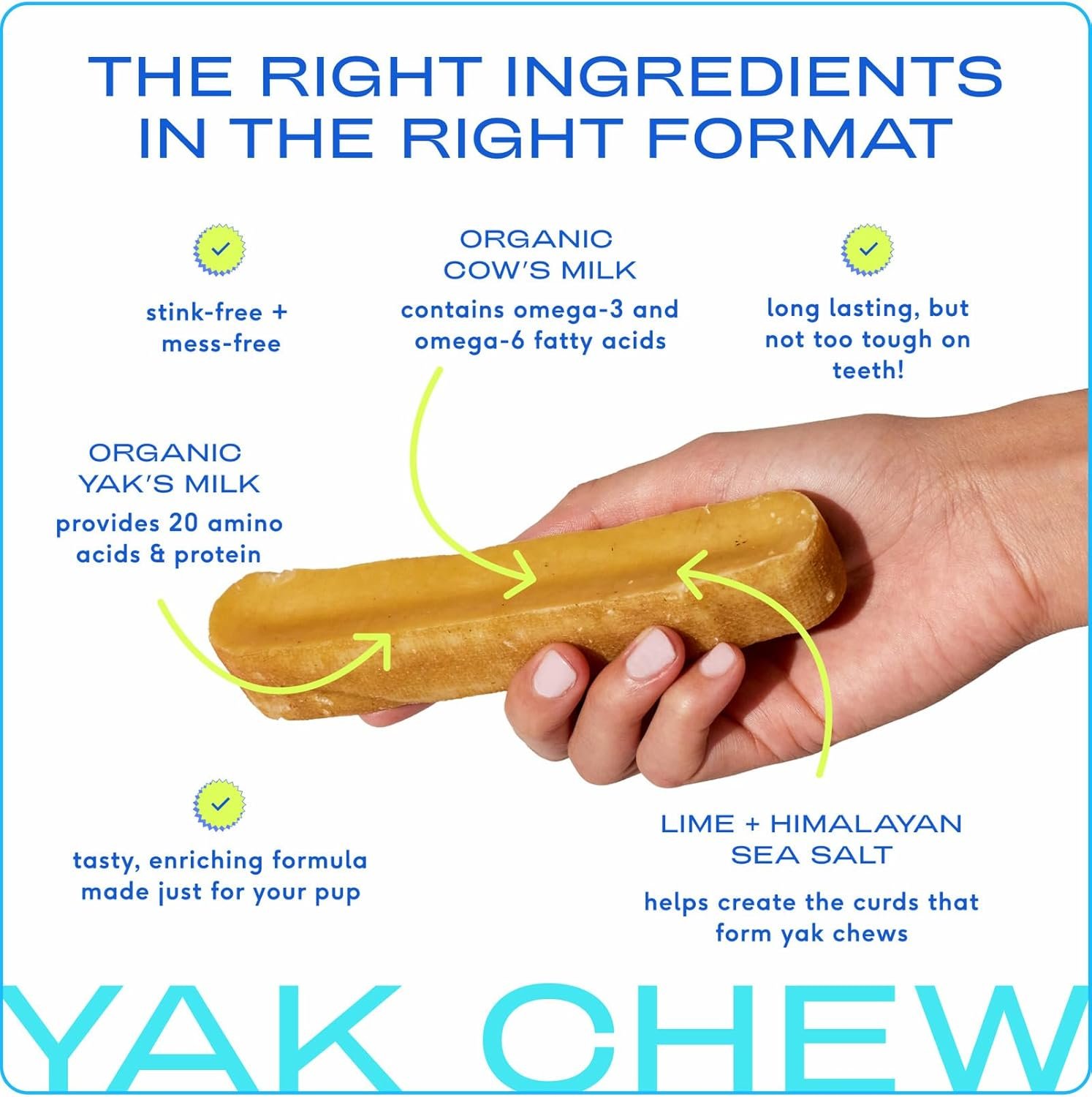 Native Pet Yak Chews (5 Small Chews) - Yak Milk Chews for Puppies & Small Dogs - Puppy Chews for Teething - Puppy Teething Toys - Puppy Yak Chews for Teething - Yak Bones for Puppies - Dog Treats - Image 5