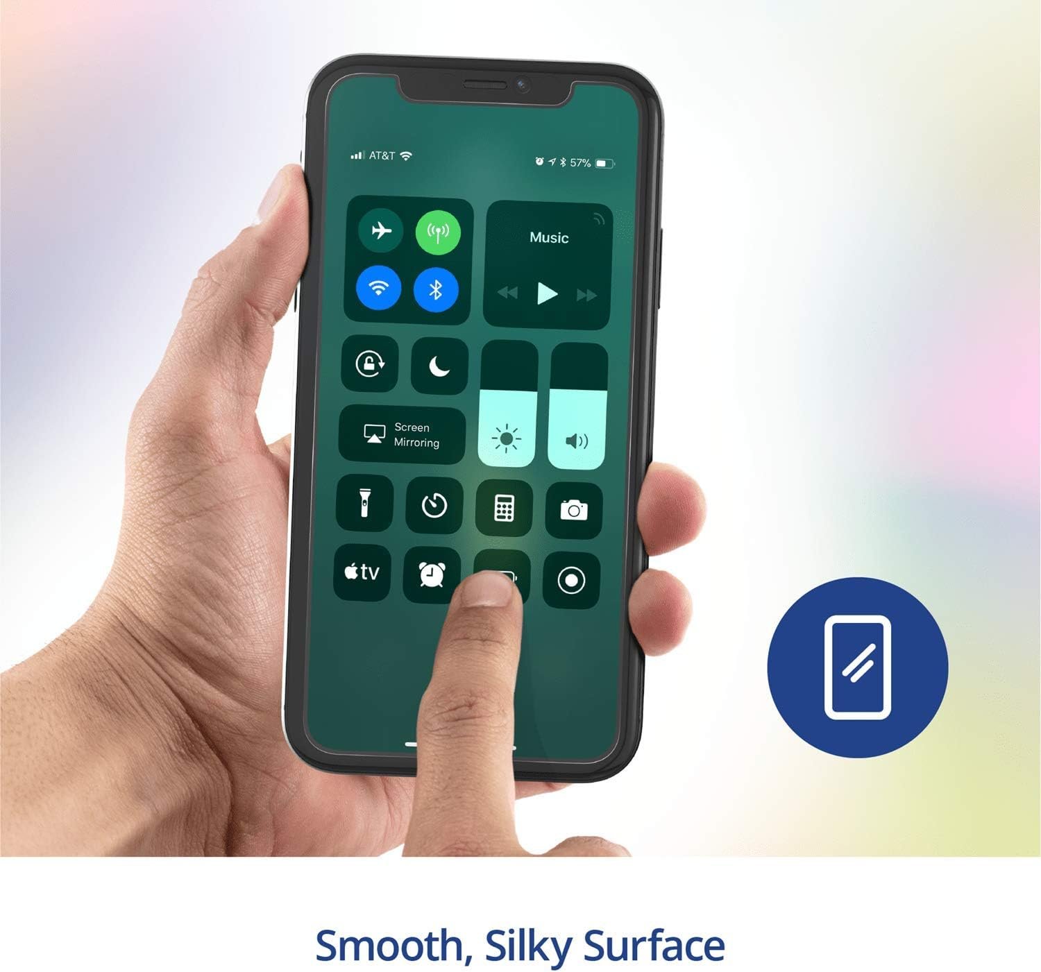 max Protection HD Screen Protection - 2 Pack - Tempered Glass Screen Protector - Made for Apple iPhone 11 and iPhone Xr - Case Friendly - Image 6