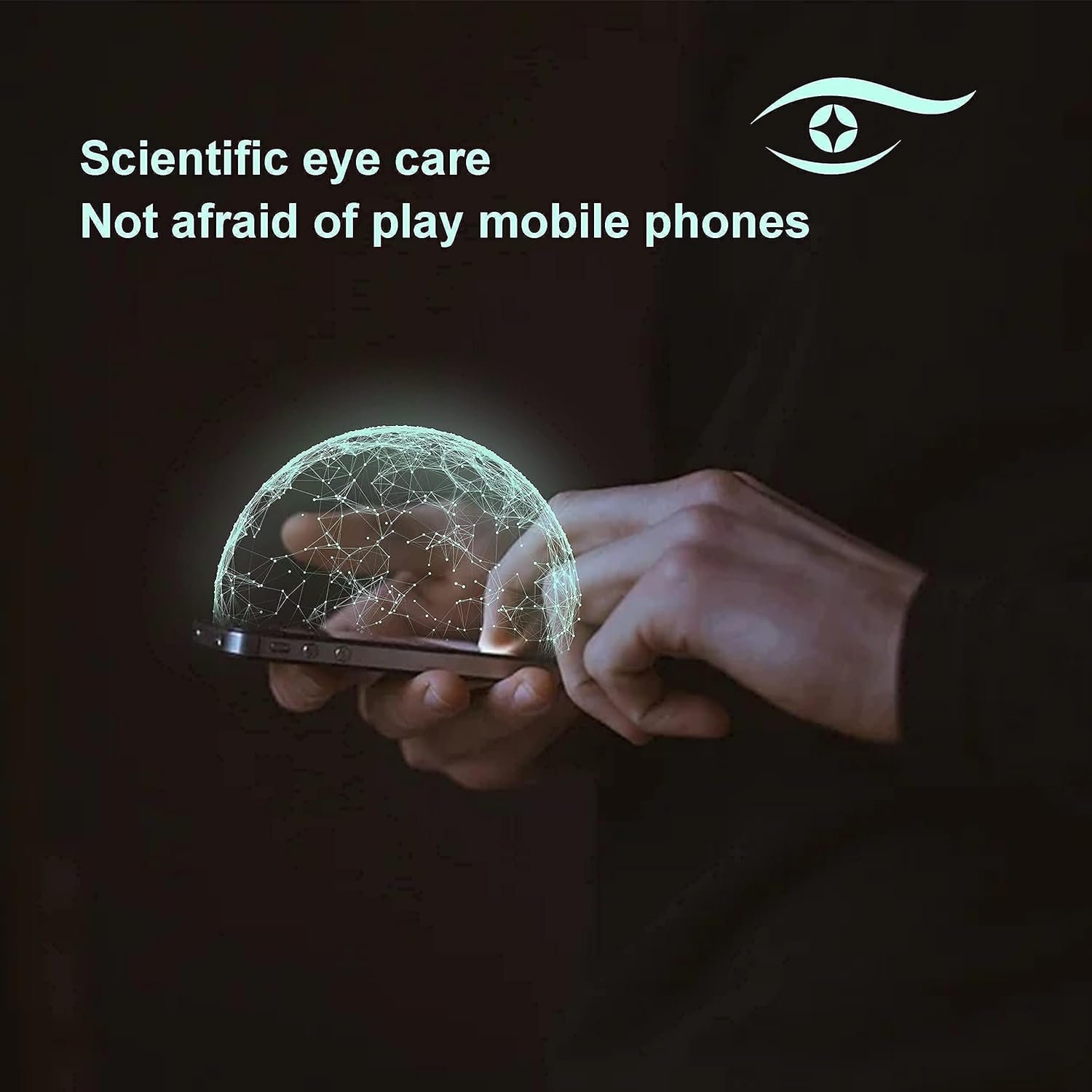 Ailun Glass Screen Protector Compatible for iPhone 12 pro Max 2020 6.7 Inch 3 Pack and【Eye Protection】 Anti Blue Light 2 Pack Screen Protector for iPhone 12 Pro Max+2 Pack Camera Lens Protector - Image 8