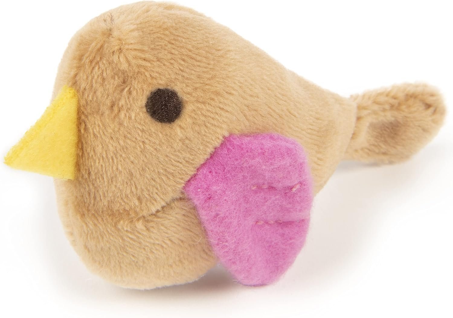 SmartyKat Chickadee Chirp Electronic Sound Cat Toy, Contains Catnip, Battery Powered - Light Brown, One Size - Image 2