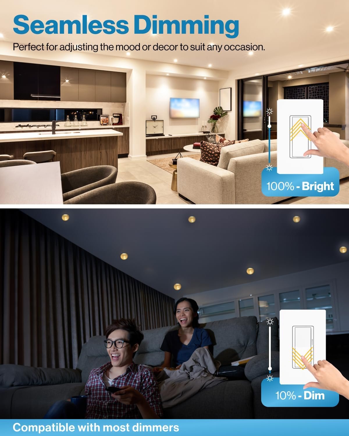 Sunco BR30 LED Bulbs 1600 Lumens, Indoor Flood Lights 16W Equivalent 100W, 2700K Soft White, E26 Base Interior Dimmable Recessed Can Light Bulbs - UL Listed 6 Pack - Image 6