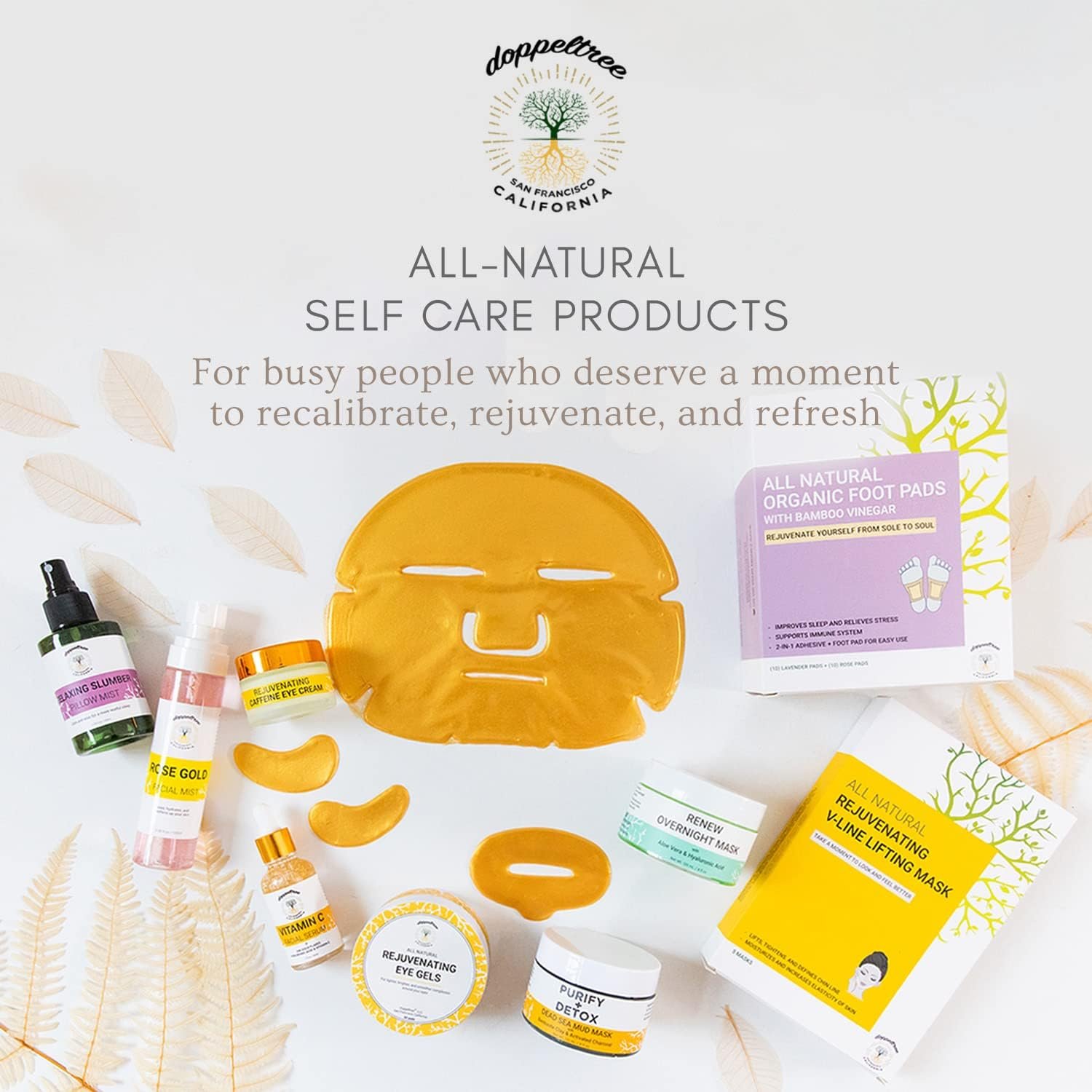 Hydrating Facial Spray Toner with Rosewater, Hyaluronic Acid, Rosehip Seed Oil and Aloe Vera - Mist for Face by Doppeltree - Formulated in San Francisco - Image 8