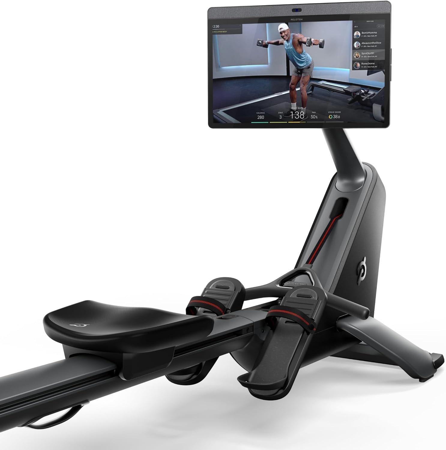 Peloton Row | Rowing Machine with 24” HD, Swiveling Touchscreen - Image 2