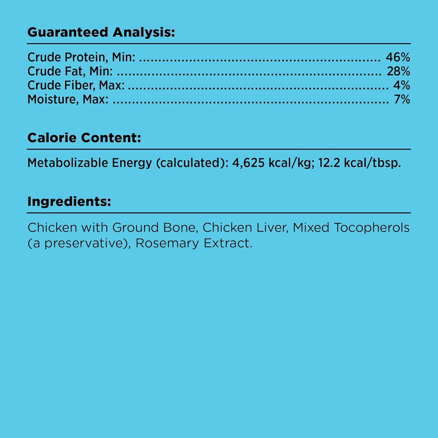 BIXBI Liberty Freeze Dried Dog Food Topper + Dog Treat, Chicken Recipe, 4.5 oz - 98% Meat and Organs - Pantry-Friendly Raw Treat or Food Topper - USA Made - Image 5