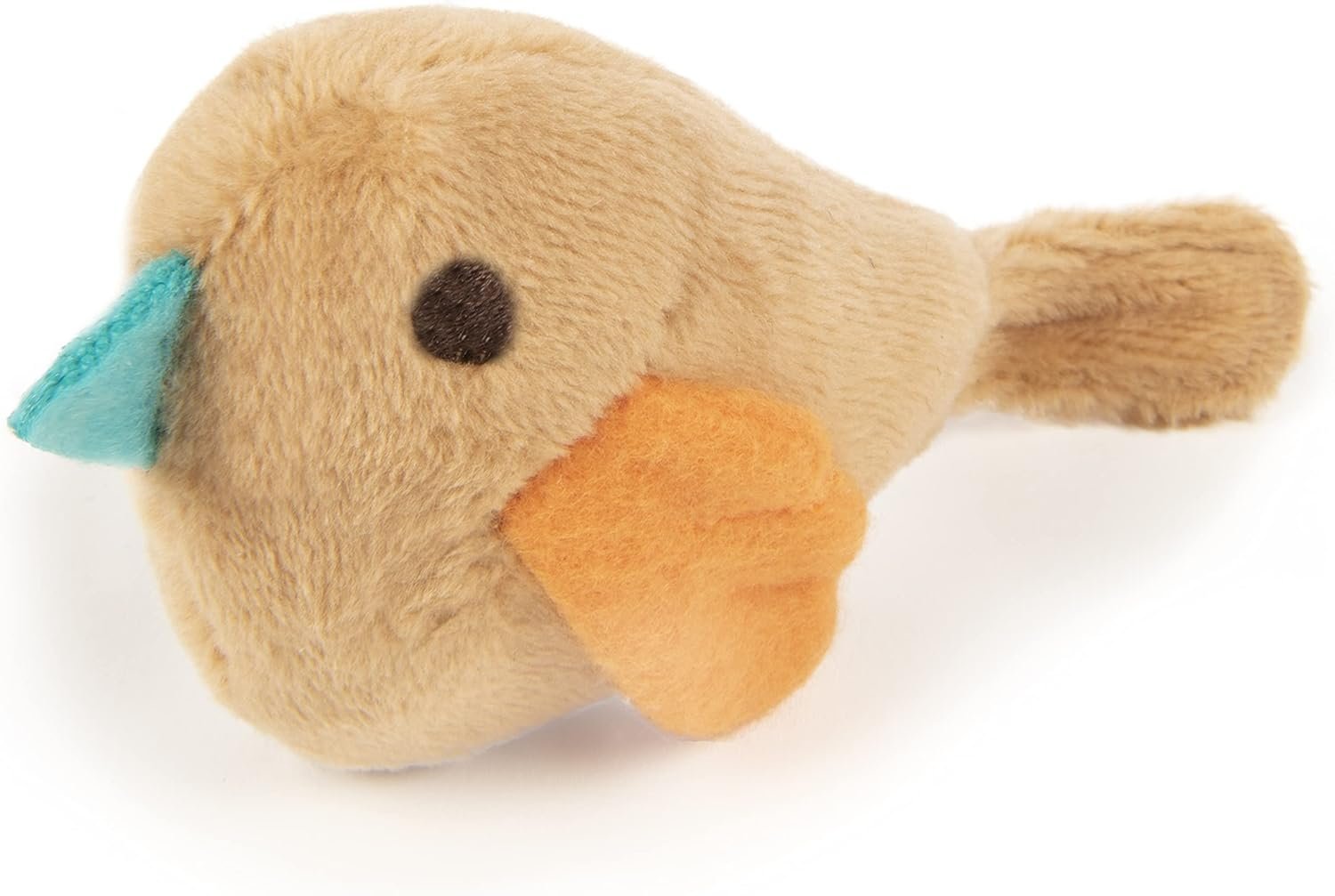 SmartyKat Chickadee Chirp Electronic Sound Cat Toy, Contains Catnip, Battery Powered - Light Brown, One Size - Image 5